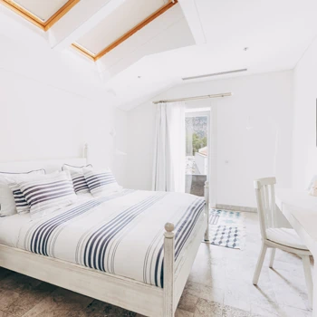 Attic Suite without terrace interior at D Resort Gocek with refined decor