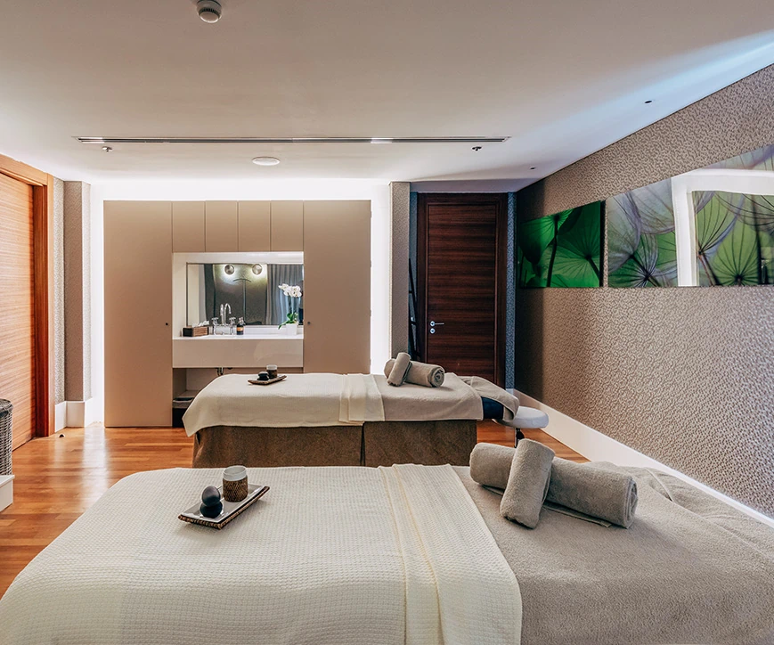 Spa at D Resort Gocek with a calming wellness and massage area